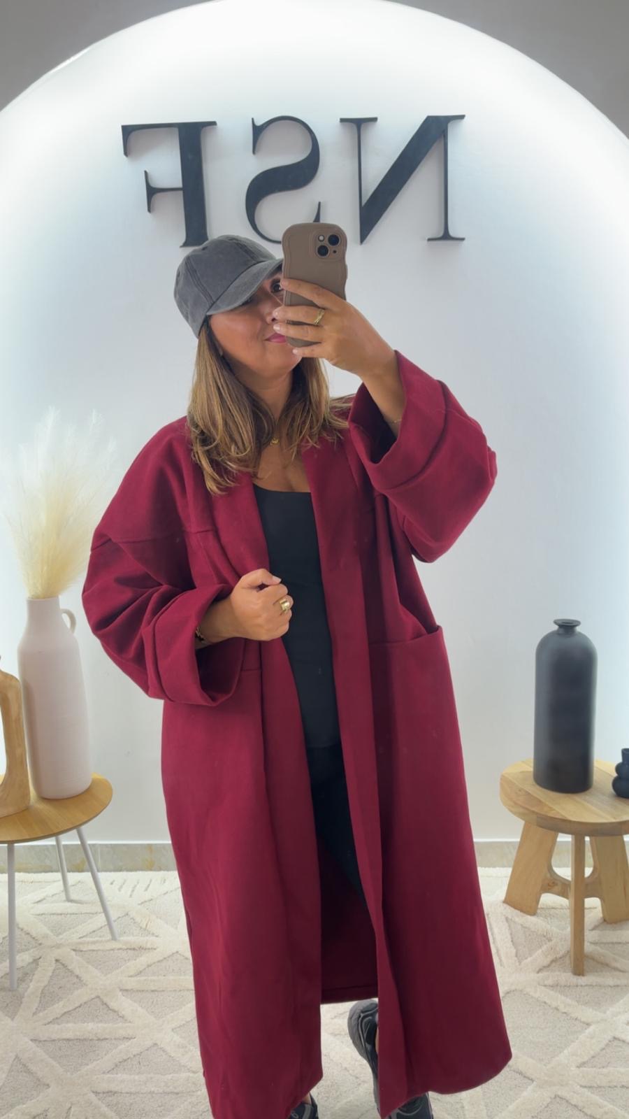 Veste longue CELIA