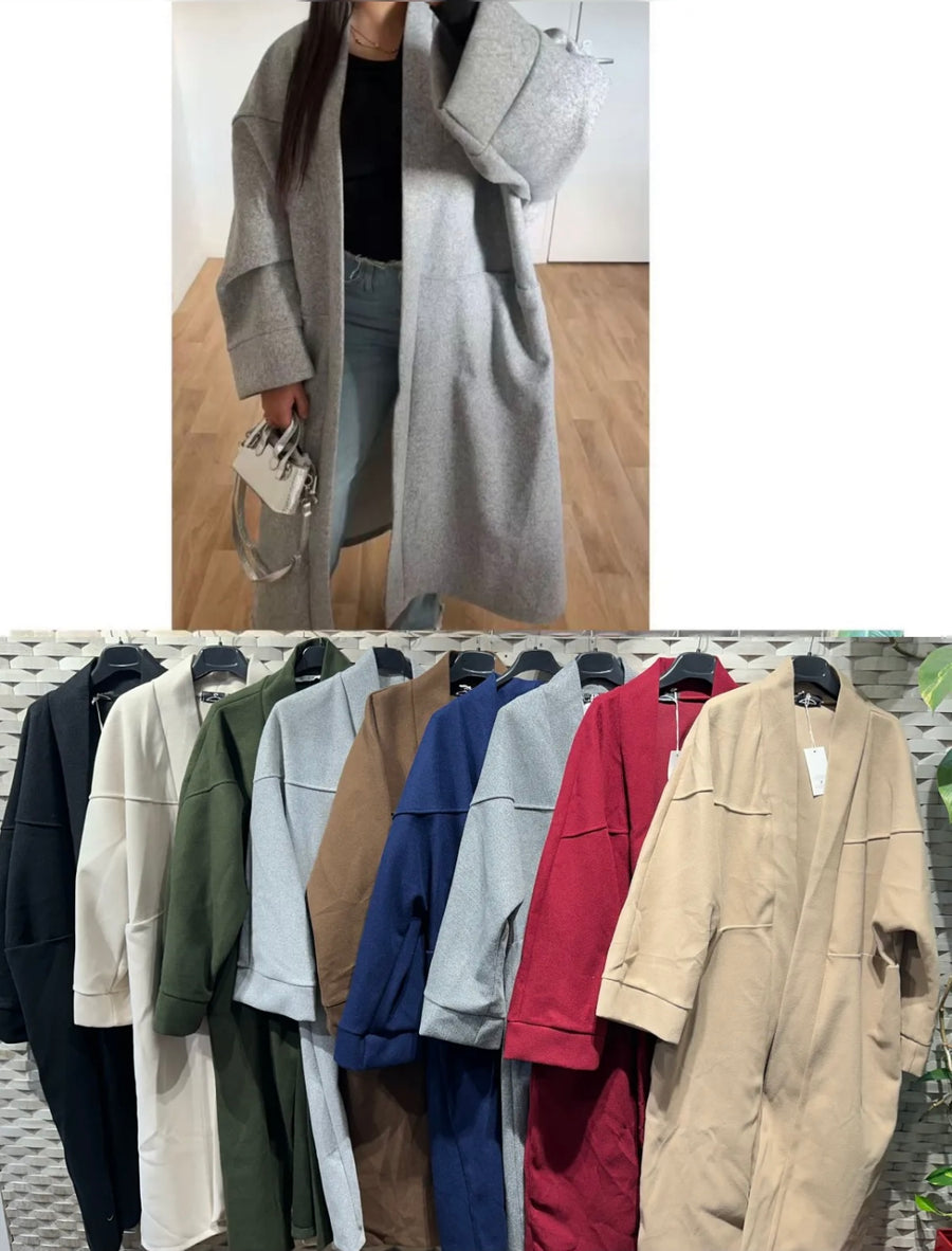 Veste longue CELIA
